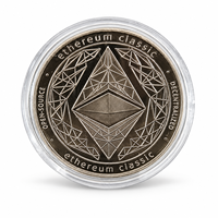 Pièce de monnaie emblème triangle géométrique 2026 en fer plaqué diamant bicolore avec étui