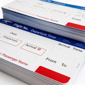 <span class=keywords><strong>Billet</strong></span> imprimable personnalisé en papier thermique direct et carton <span class=keywords><strong>pour</strong></span> carte d'embarquement de yacht, <span class=keywords><strong>bateau</strong></span>, vol, aéroport, compagnie aérienne - Product Image 3