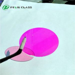 ฟิล์มกรองแสงสี Borofloat Dichroic Glass ของ FELIX ขนาด 0.2 มม. 0.3 มม. 0.4 มม. 0.5 มม. 0.7 มม.  ความโปร่งแสงสูง พร้อมเคลือบ AR/AF/AG - Product Image 4