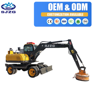 Excavadoras de Ruedas Originales Hyund con Mandril Electromagnético con Certificación CE, Varios Dispositivos Auxiliares Especiales - Product Image 1