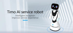 Service d'accueil intelligent humanoïde mignon Robot <span class=keywords><strong>Timo</strong></span> AI avec interaction vocale et fonction de guidage - Product Image 6