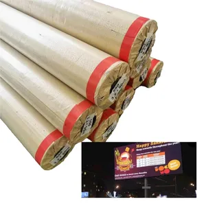 Flex Banner For Digital Printing 280 gsm 380 gsm 440 gsm 510g 3.2m Glossy and Matte PVC Advertising Material Lona Flex Banner