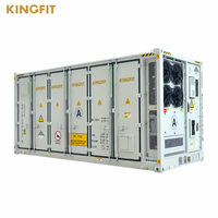 Sistema de Almacenamiento de Energía en Baterías (BESS) Contenerizado de 1MWh, IP54, Híbrido/Conectado a la Red, con Refrigeración Líquida y Baterías de Litio-Ferrofosfato (LiFePO4)