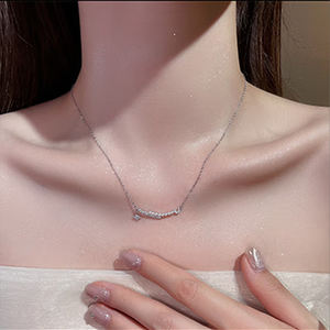 Colliers pendentifs MUXCOR, bijoux de luxe, étoile et lune, zircon, collier de perles, bijoux fantaisie pour femmes - Product Image 4