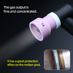 #12/#14/#16/#24 Großer WIG-Brenner Keramik spitze Obere große Keramik düse zum Schweißen und Löten von Edelstahl-Schutz düse - Product Image 4