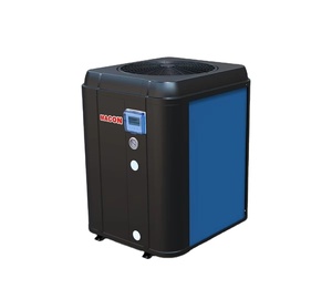 Pompe à chaleur électrique haute efficacité 39KW R32 pour piscine, sans réservoir, à compresseur scroll, classe A+++, pour extérieur, modèle français - Product Image 1