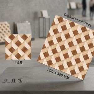 Carreaux de sol en céramique Vistaar, finition mate, émaillés numériquement, 30x30, qualité indienne, 5 mm, pour salle de bain, couloir, qualité supérieure, prix abordable - Product Image 5