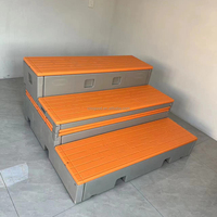 Meubles d'école commerciaux, scène pliante portable, escaliers mobiles, plateforme de scène pour chœur d'étudiants