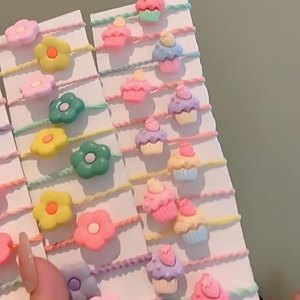 ربطة رأس للفتيات مبيع بالجملة بألوان كرتونية - Product Image 2