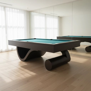 <span class=keywords><strong>Table</strong></span> de billard professionnelle de luxe moderne en bois, forme filet à oiseaux, pour extérieur, 7ft 8ft, pour la maison et les clubs - Product Image 5