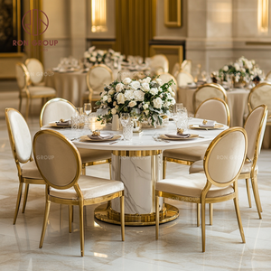 Sillas para Banquetes de Boda y Hoteles, Estructura de Madera Clara con Respaldo en X y Diseño Duradero para Ocasiones Formales - Product Image 5