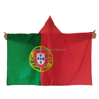 Fangni 2026 pour CA MEX 32 Nations Body Flag 3*5 FT Impression sérigraphique sur soie, polyester écologique durable, cape à capuche Union Jack