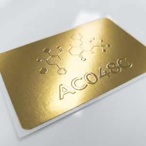 Étiquettes de flacons de peptides lumineuses et fluorescentes haute visibilité - Autocollants synthétiques phosphorescents pour la chaîne du froid et la sécurité en laboratoire - Product Image 4