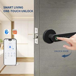 Serratura Intelligente Bluelock TTlock Controllabile via App con Impronta Digitale, Password, Carta e Chiave, in Lega di Alluminio per Porte in Legno, con Archiviazione Cloud - Product Image 5