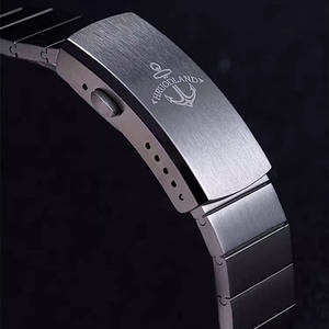 Hruodland 2025 New F022 Retro Quartz <b>Chronograph</b> Men Watches Sapphire Glass Blue Black Stainless Steel Fashion Dress Wristwatch - Product Image 5