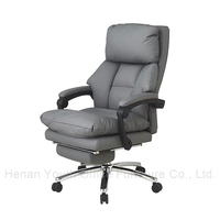 Chaise de bureau ergonomique de luxe à dossier haut, pivotante, avec hauteur réglable, convertible, multifonctionnelle, design moderne