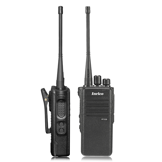 Portable Inrico IP338 FM VHF/UHF Two Way Radio Analog Radio
