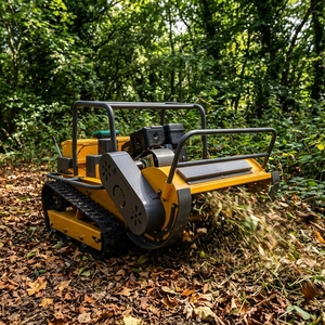 Tondeuse robotisée tout-terrain autopropulsée 190cc haute puissance entièrement automatique télécommandée pour pentes, moteur 4 temps - Product Image 4