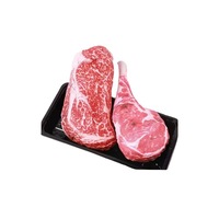 Jouet pour chien en forme de steak de bœuf couineur en tissu Oxford, jouet à mâcher et à grigner avec clochette sonore, jouet anti-ennui d'intérieur pour petits et moyens chiens