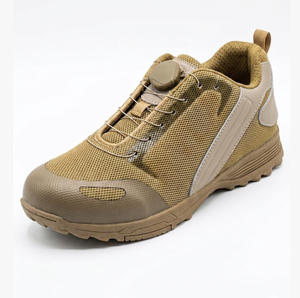 DFK01 Mesh Low Top Lace-up Outdoor Shoes Breathable Lightweight Walking Footwear for All Seasons - Product Image 4