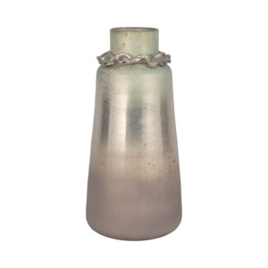 Vaso in vetro per l'arredamento del soggiorno, finitura moderna, vaso decorativo per fiori, per la camera da letto, complementi d'arredo per la casa - Product Image 1