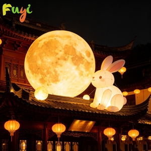 Escena Decorativa Inflable de Alta Calidad con Temática Lunar para Exteriores, Acogedora y Relajante, para Otoño y Campo - Product Image 6