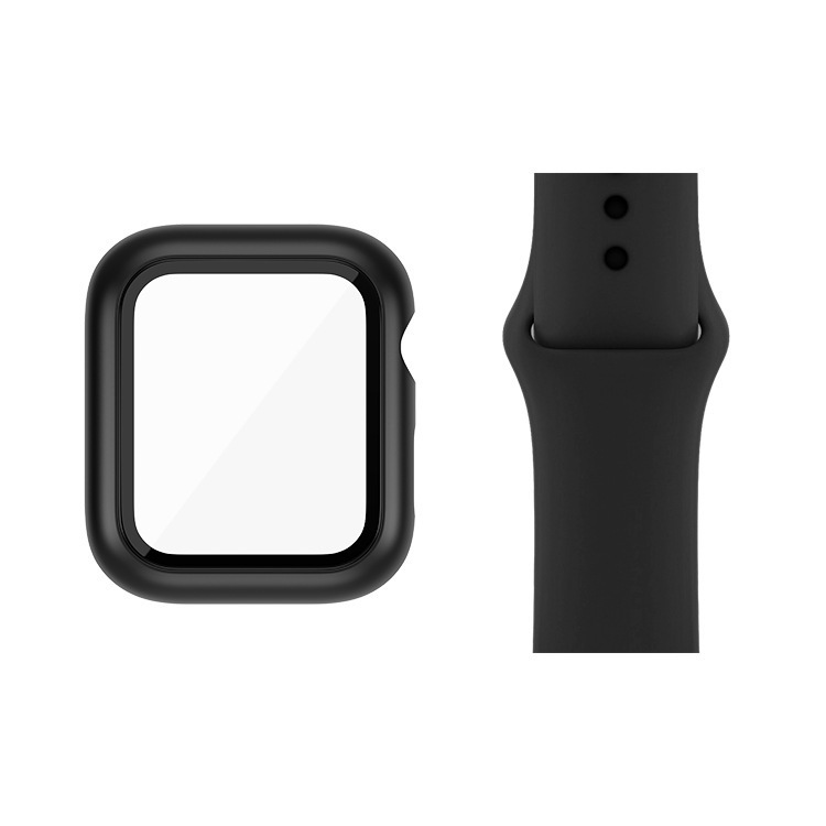 <strong>2025</strong> New Product for <strong>Apple</strong> <strong>Watch</strong> Strap Se 45678 Generation One Piece Silicone Strap Case for <strong>Apple</strong> <strong>Watch</strong> Strap 2 in 1 Set