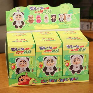 Anime Crayon <span class=keywords><strong>Shin</strong></span>-<span class=keywords><strong>Chan</strong></span> caja ciega de peluche lindo muñeco de peluche caja ciega llavero adorno decorativo regalo de cumpleaños para niños - Product Image 2