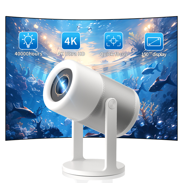 Hot Selling Portable Mini Projector Mobile Phone 4K Full Hd Home Cinema Smart Tv Projectors Outdoor Android 11 Video Proyector