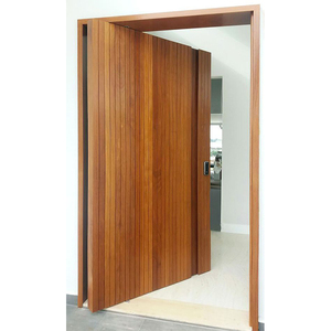 Porte d'entrée en fibre de verre de qualité supérieure Blh-25, portes extérieures mexicaines, porte pivotante en verre pour la maison - Product Image 5