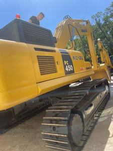 รถขุดมือสอง Komatsu PC450 ขายดี ราคาดี รถขุดไฮดรอลิกแบบตีนตะขาบมือสอง สภาพดี - Product Image 1