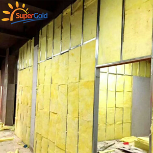 Panneaux acoustiques légers en fibre de verre SuperGold Building Materials, panneaux absorbants acoustiques en laine de verre - Product Image 4