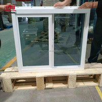 Ventanas Corredizas Modernas de PVC, Ventanas Arqueadas de Vidrio Simple o Doble, Rejillas para Casas, Apertura Horizontal, Persianas de Fibra de Vidrio