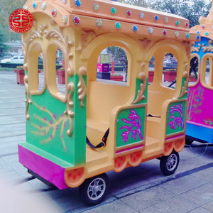 รถไฟฟ้ามาร์คคลินสำหรับขายของไลมีฉี แอมิวส์เมนท์ ไรด์ส  รถไฟฟ้าสำหรับเด็ก  รถไฟฟ้าสำหรับสวนสนุก - Product Image 2