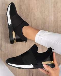 Zapatillas Deportivas de Moda para Mujer, Cómodas, Transpirables, para Caminar al Aire Libre - Product Image 4