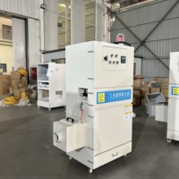 Collecteur de poussière portable 4KW pour poste de travail de soudage, découpe laser, meulage et mélange de poudres