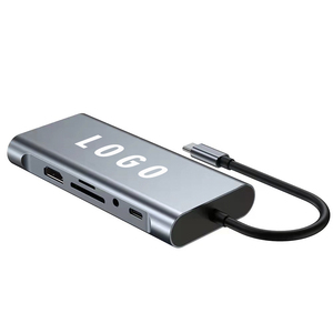 11 port alüminyum <span class=keywords><strong>OTG</strong></span> tip-<span class=keywords><strong>c</strong></span> Hub adaptörü 1000Mbps LAN evrensel Hd Mi yerleştirme kart okuyucu Hub <span class=keywords><strong>Usb</strong></span> tip <span class=keywords><strong>C</strong></span> 11 En 1 11 in 1 <span class=keywords><strong>Usb</strong></span> Hub - Product Image 2