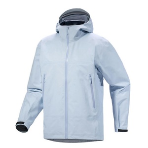 Chaqueta Impermeable y Cortavientos para <span class=keywords><strong>Hombre</strong></span>, con Logotipo Personalizado, Versátil, de Colores Brillantes, OEM, para Deportes al Aire Libre, Montañismo y Senderismo - Product Image 4