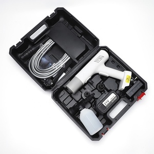 Pin Lithium di động áp lực cao không dây máy giặt xe máy phong cách đơn giản xe sạch hơn Máy bơm nước bọt không dây súng pháo - Product Image 4