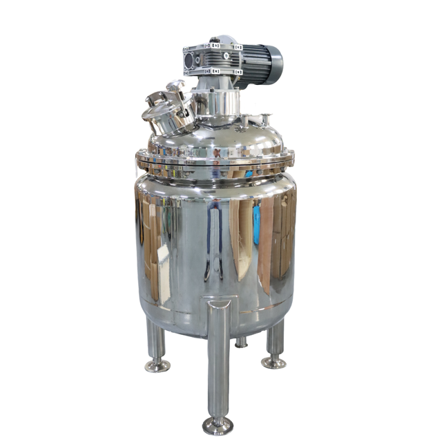 100L 200L 500Liters Industrial Stainless Steel 304 316L Mixing Tank with Agitator