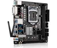 Processeur Intel Core i3 i5 i7 de 8e génération, socket 1151, DDR4 2666, H370M-ITX/ac Z370M-ITX/ac pour Asrock