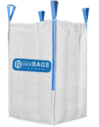 HESHENG 1 tonnellata FIBC singolo un ciclo Jumbo grande borsa 100% materiale PP per carbone 1 metro cubico grande sacchetto di plastica Beras 5 K beccuccio superiore - Product Image 2