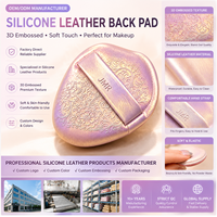 Poudre de silicone organique sans PFAS, en cuir, gaufrée 3D, résistante à la moisissure, imperméable, anti-taches, couleur personnalisée, pour le maquillage