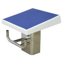 Accessoires de piscine de compétition professionnels en acier inoxydable, bloc de départ