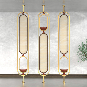 Modern Style 304 Stainless Steel <strong>Room</strong> <strong>Divider</strong> Metal Space Screen Division Cutout <strong>Dividers</strong> for Living <strong>Room</strong> - Product Image 3