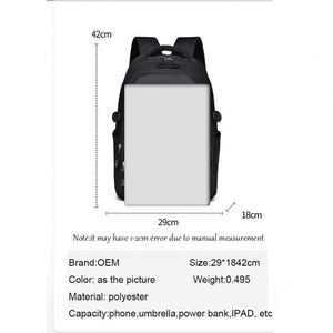 Waterproof Oxford Breathable <b>Laptop</b> <b>Backpack</b> <b>for</b> Junior High Male Students New Softback Computer Bag <b>for</b> Students - Product Image 3