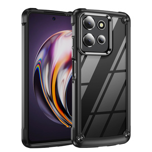 Coque de téléphone colorée antichoc en TPU+PC avec cadre métallique transparent de haute qualité au design sportif pour Moto <span class=keywords><strong>G</strong></span> Stylus 5G 2026 - Product Image 1
