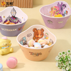 Wuhe Childrens Bowl W6016 Cartoon Design For Kids Mealtime Use - Product Image 4
