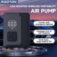 Pompe à air portable personnalisée pour pneus, 5V 2A, écran LED, batterie 1800mAh, pour voiture, vélo, ballon