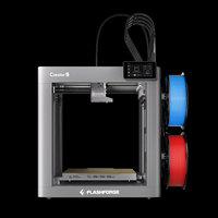 Nuova Stampante 3D Flashforge Creator 5 con 4 Testine, Telaio Aperto, Multicolore, 500% Più Veloce, Zero Rifiuti, Calibrazione Completamente Automatica